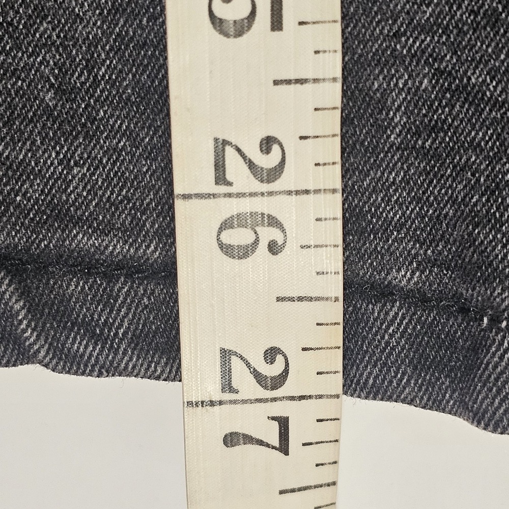 Shein Curve Skirt Womens 4XL Black Gray Denim Look Drawstring Casual Pockets - Picture 9 of 13